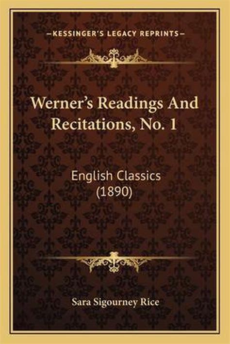 Werner's Readings and Recitations Doc