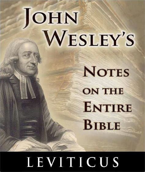 Wesley On Leviticus John Wesley s Notes On The Bible Doc