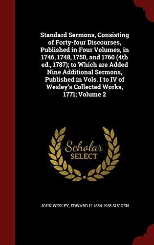Wesley s Standard Sermons Fourth Annotated Edition Volume II Only Kindle Editon