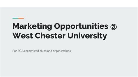 West Chester University Marketing Degree: Fast Facts and Deep Insights