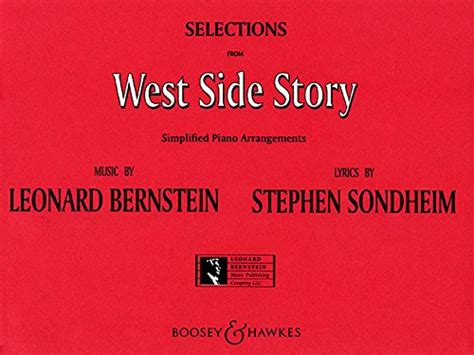 West Side Story Simplified Piano Arrangements Doc