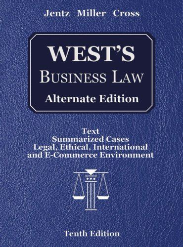West s Business Law Alternate Edition with Online Legal Research Guide Epub