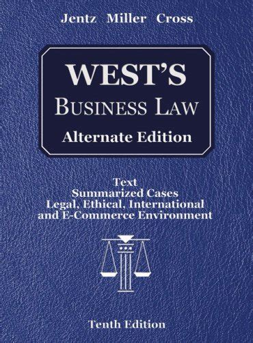 West s Business Law Alternate Edition with Online Legal Research Guide Epub