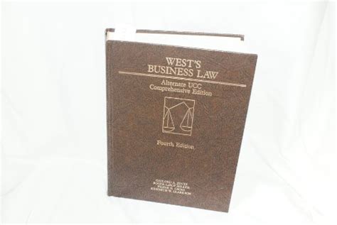 West s Business Law Alternate Ucc Comprehensive Edition Reader