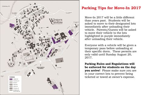Western Carolina Parking: A Comprehensive Guide