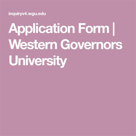 Western Governors University Application Fee: Everything You Need to Know