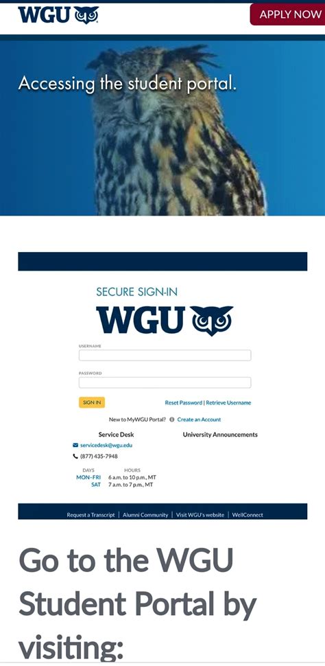 Western Governors University Login: Unlock Your Educational Journey