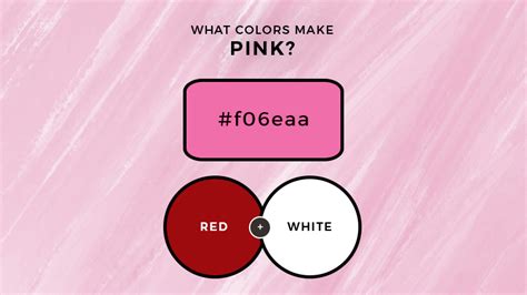 What 2 Colors Make Pink: A Chromatic Exploration