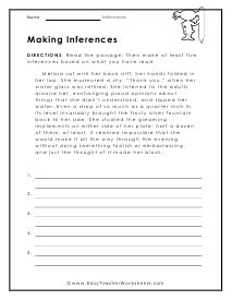 What Can You Infer High School Inference Worksheets Ebook Epub