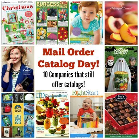 What Catalogs Can I Get By Mail