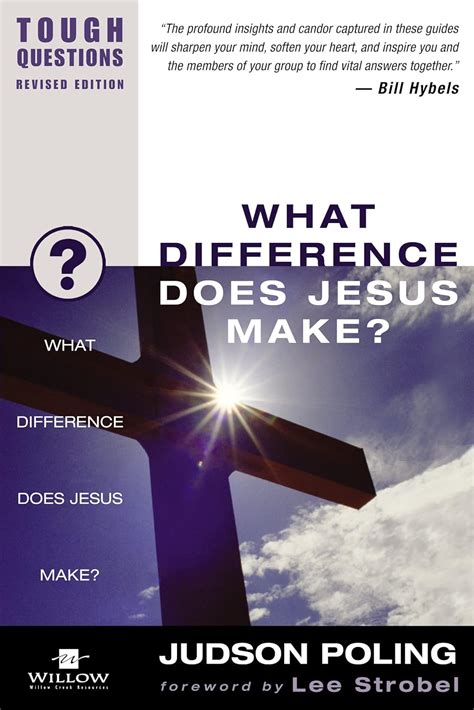 What Difference Does Jesus Make Tough Questions Kindle Editon