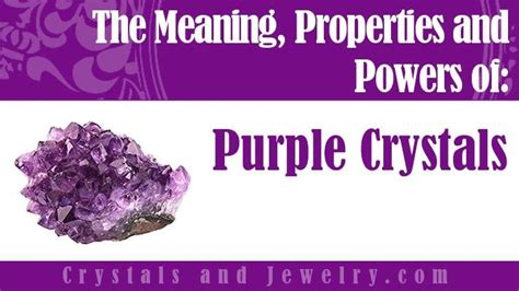 What Does a Purple Crystal Mean: Unraveling the Mystique