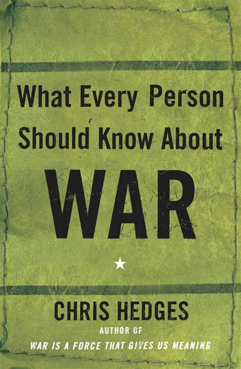 What Every Person Should Know About War PDF