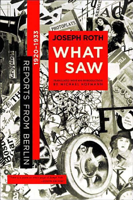 What I Saw Reports from Berlin 1920-1933 Kindle Editon