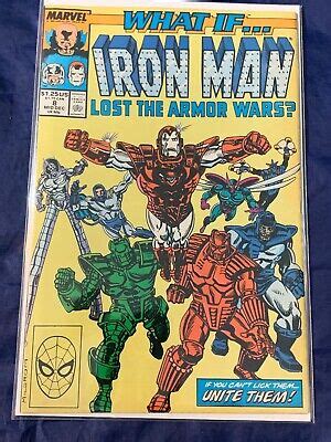 What If 8 What If Iron Man Lost the Armor Wars Marvel Comics Doc