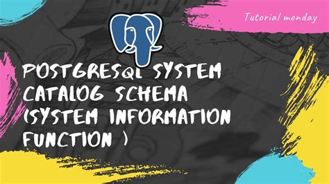 What Information Is Included In The Catalog Postgresql