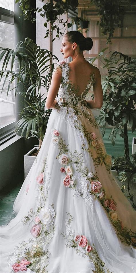 What Is A Floral Bridal Dress