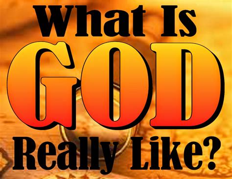 What Is God Really Like Reader