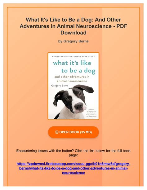 What It s Like to Be a Dog And Other Adventures in Animal Neuroscience Kindle Editon