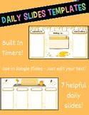 What Kind Of Template Is Needed For Google Slides