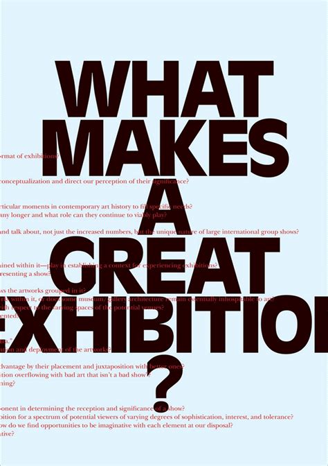 What Makes a Great Exhibition? Ebook Epub