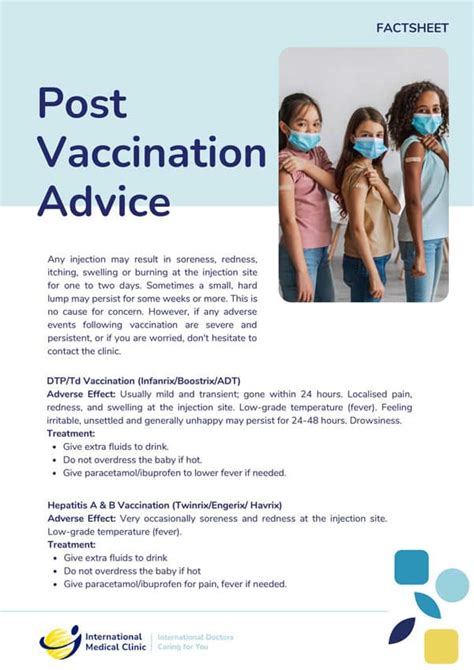 What Not to Do After Vaccination: A Guide to Post-Vaccination Care