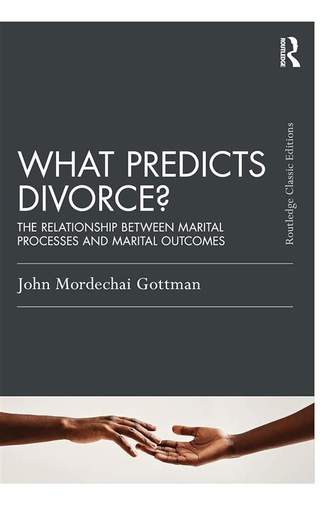 What Predicts Divorce The Measures Kindle Editon