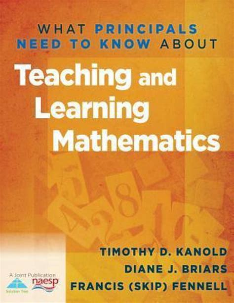 What Principals Need to Know about Teaching and Learning Mathematics PDF