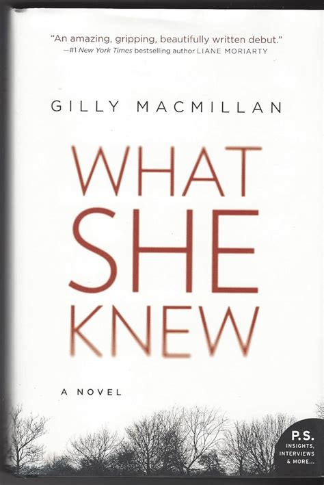 What She Knew Gilly Macmillan Epub