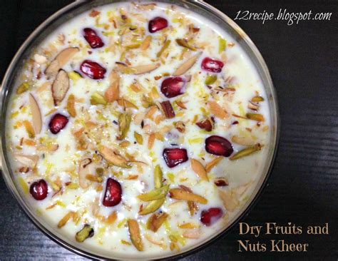 What are Kheer Dry Fruits?