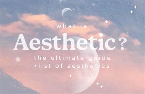 What is Aesthetic?