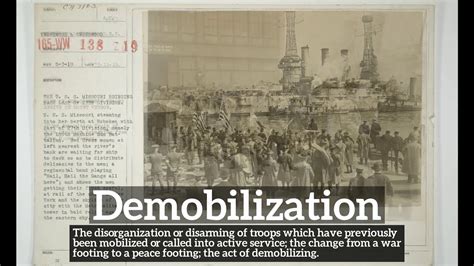 What is Demobilization?