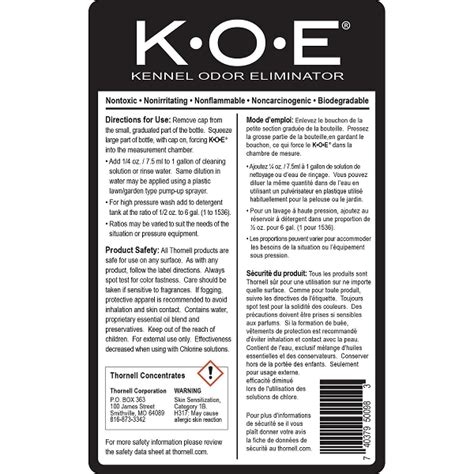 What is K.O.E. Odor Eliminator?