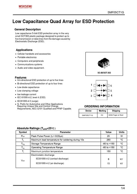 What is SMF05CT1G?