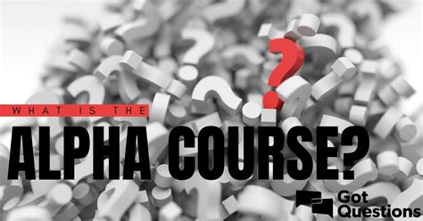 What is The Alpha Course?