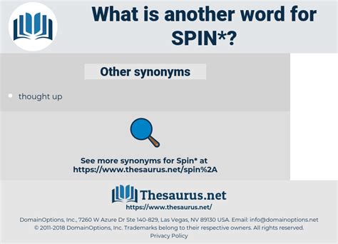 What is Thesaurus Spin?