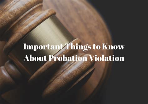 What is a Probation Violation?