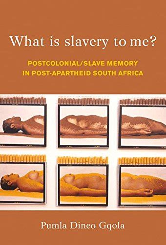 What is slavery to me?: Post-colonial memory and the post-apartheid imaginatino Kindle Editon