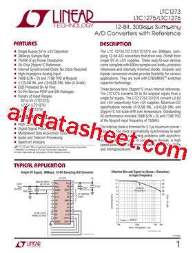 What is the LTC1273ACSW#PBF?