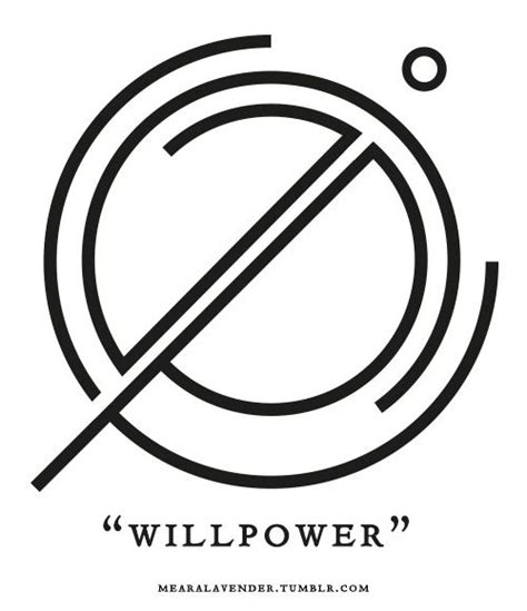 What is the Willpower Symbol?