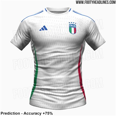 What is the significance of the blue color in the Italy FC jersey?