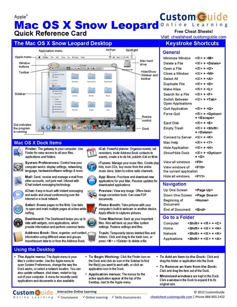 What s New in Mac OS X Lion from Snow Leopard Quick Reference Guide Cheat Sheet of New Features and Instructions Laminated Card Kindle Editon