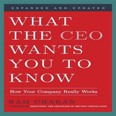 What the CEO Wants You to Know Ebook Reader