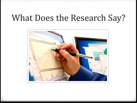 What the Research Says