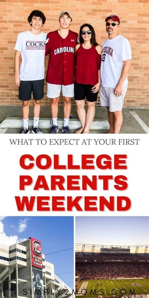 What to Expect at Parents' Weekend