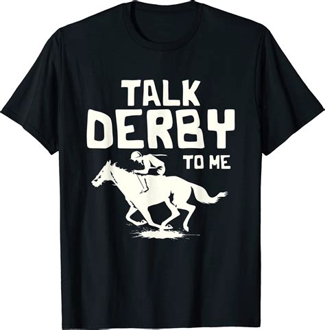 What to Look for in a "Talk Derby to Me" Shirt