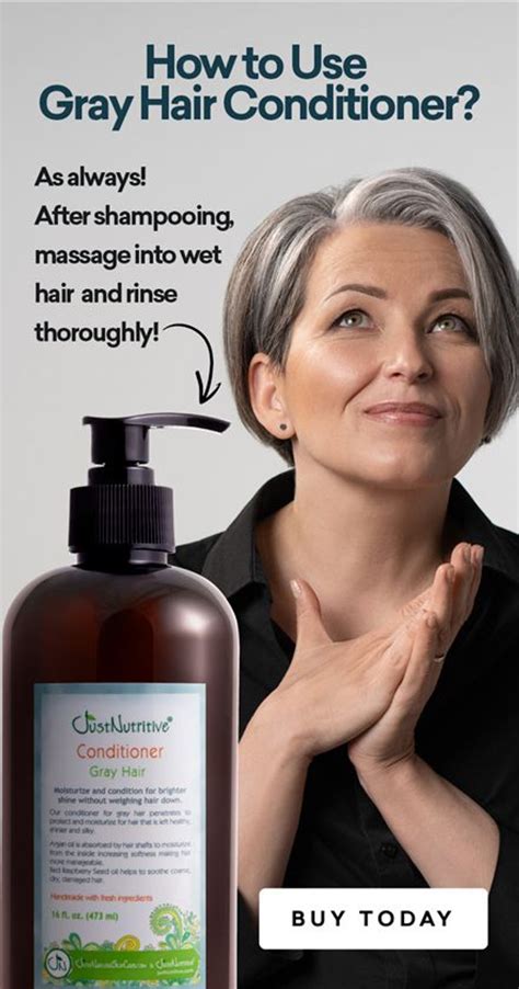 What to Look for in a Hair Conditioner for Gray Hair