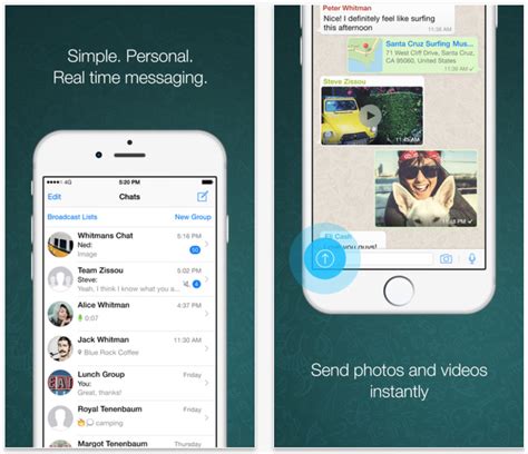 WhatsApp for iPhone: