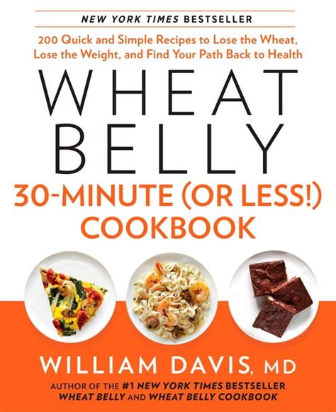 Wheat Belly 30-Minute Or Less Cookbook 200 Quick and Simple Recipes to Lose the Wheat Lose the Weight and Find Your Path Back to Health Doc