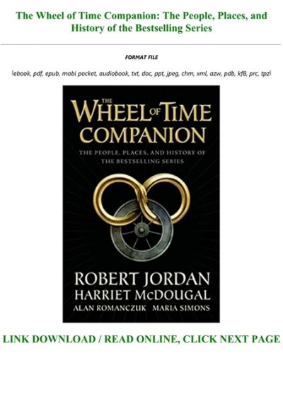 Wheel Time Companion History Bestselling Reader